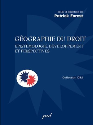 cover image of Géographie du droit